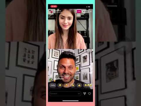 Lily Collins Live on Instagram