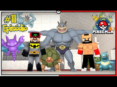 Minecraft A Lenda dos Campeões #11: Evolução, Machamp e Golem Chegam na Parada! Ft. Matths