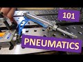 Pneumatics 101 - Cylinders, Valves, Fittings, Tubing - Demonstrations