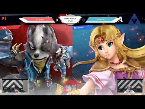 Breakpoint Ultimate FOUR Pools - VCA | vyQ (Wolf) vs. Prof.Korok (Zelda)