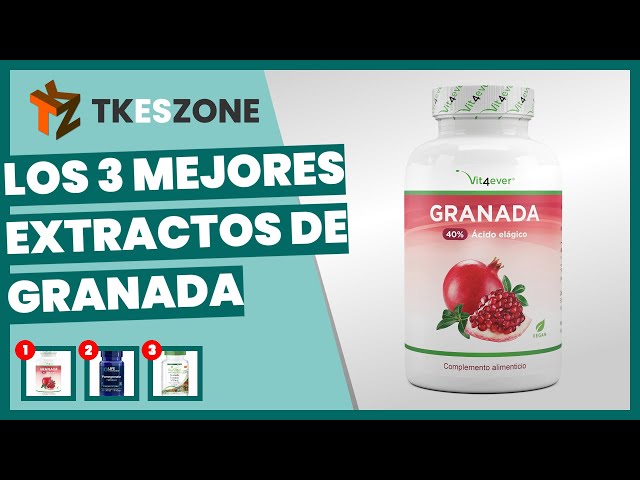 Vídeo relacionado con Extracto de Granada 11250 mg | 120 Comprimidos Veganos | 40% Ácido Elágico | Premium Pomegranate Extract Supplement | Horbaach