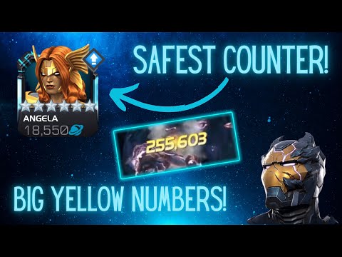 Angela DESTROYS 8.3 Cerastes! (6 Star Rank 3 Solo) | Marvel Contest of Champions