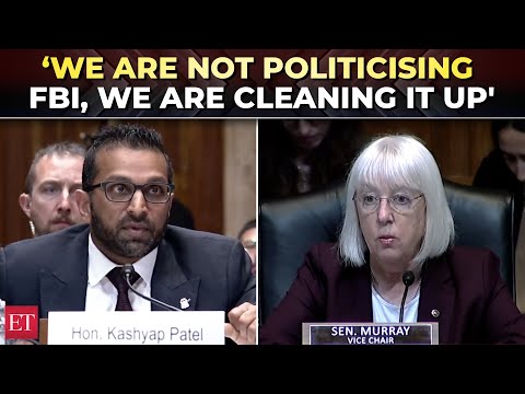 'I’m not going to tolerate it': Kash Patel snaps at Sen. Patty Murray over 'FBI weaponisation'