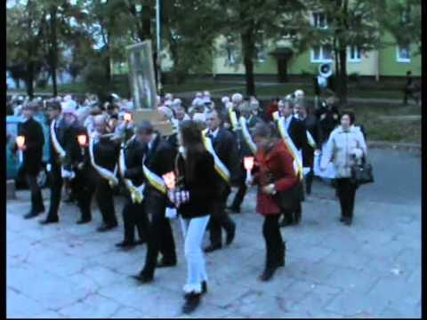 2012-10-12;17:30 1/2 Par. Św. Wojciecha w Częstochowie, Peregrynacja Obrazu MB z Guadalupe