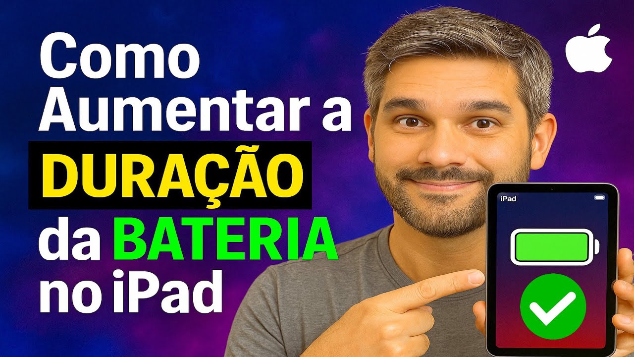 Como Aumentar a DURAÇÃO da BATERIA no iPAD