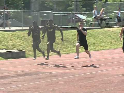 Stevens Dorcelus New PB ; 10.85 sec