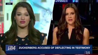 i24: Zuckerberg Congressional Hearings