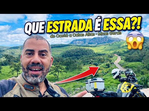 NÃO ESPERAVA encontrar isso nessa estrada de Minas indo para Catas Altas