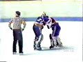 Bench clearing fight: Montreal Canadiens vs NY Islanders, 1984/4/26