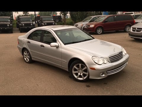 2006 Mercedes-Benz C230 Sport | 2.5L V6 Engine | Edmonton Alberta | 18GV1640B | Crosstown Chrysler
