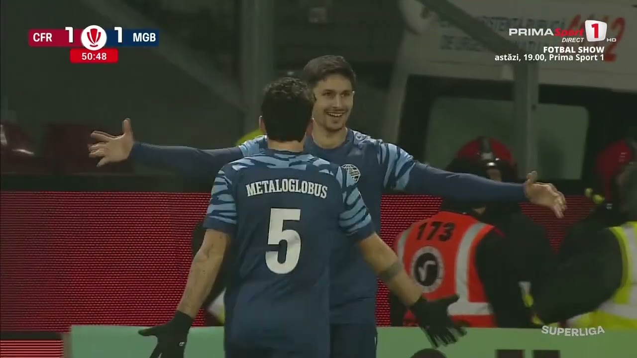 CFR 1907 Cluj vs Metaloglobus București Highlights