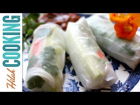 How To Make Fresh Spring Rolls