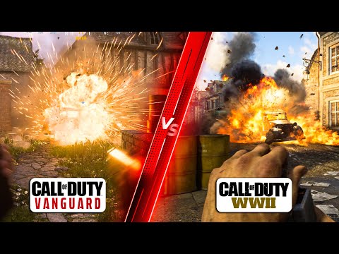 Call of Duty: Vanguard vs Call of Duty: WWII - Direct Comparison! Attention to Detail & Graphics!