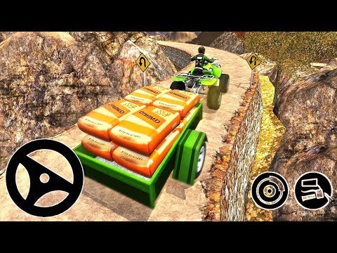 ATV Quad Bike Rider 2018: Uphill Cargo Transporter - Android Gameplay [HD]