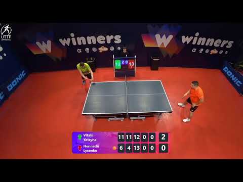 WINners League 11.01.2022 Yatsyna V. - Lysenko H. 21:00