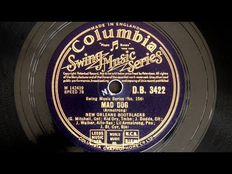 New Orleans Bootblacks - Mad Dog (1926)