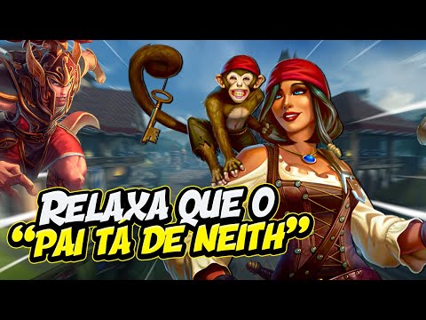 RELAXA QUE O "PAI TÁ DE NEITH" - ⚡ Smite BR Ranked Duelo
