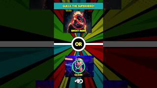 GUESS THE SUPERHEROES! | PART 11 #riddles #guess #superheroes #shorts