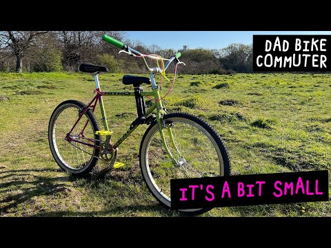 Retro 26" MTB Bike build - Commuter Dad Bike.