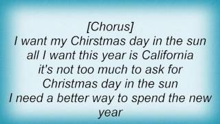 Hot Hot Heat - Christmas Day In The Sun Lyrics
