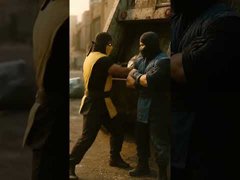 Scorpion & Sub-Zero got a new job… #MortalKombat #scorpion #SubZero #Fatality #comedy
