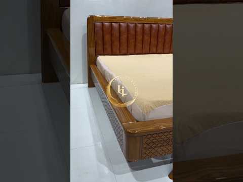 Solid wood Sangwan Bed at bestest price in kirti nagar furniture Market #doublebed #solidworks