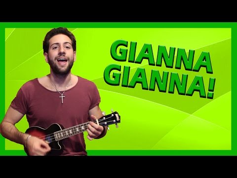 Tutorial Ukulele ➔ "Gianna Gianna" - Rino Gaetano [Accordi Facili ITA]
