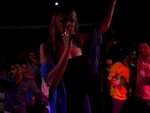 Sharon May Linn performing Send Me An Angel @ LED Club, rep Dominicana