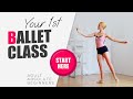 Absolute Beginner BALLET CLASS For Adults