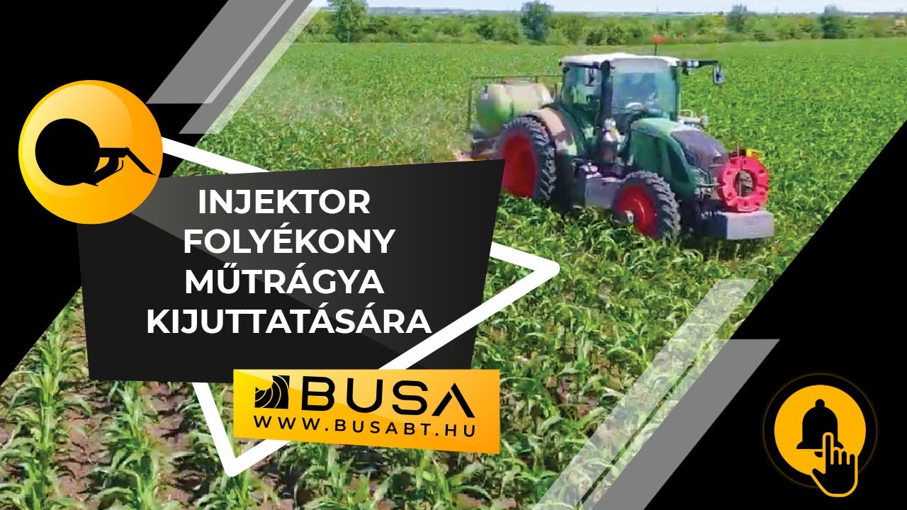KS-6 FK+INJ Forgókapás sorközművelő injektorral