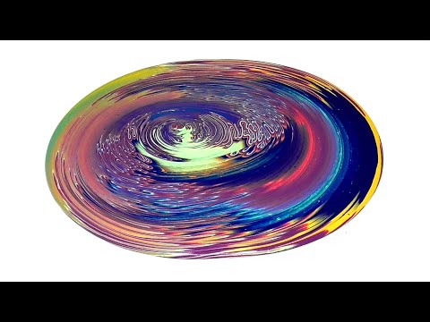 #47 Acrylic Pouring WITHOUT Floetrol! Straight Pour with Metallic Colors