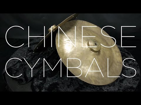 "Back in Time: Chinese Cymbals" - Early Drum Set Series, Part 2