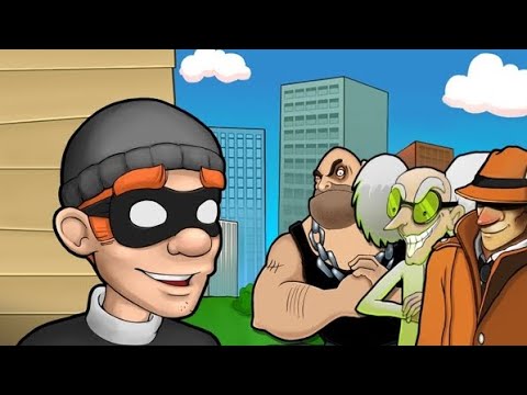 Robbery bob: man of steal - All bosses