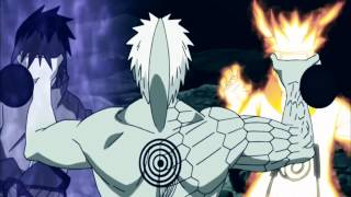 Naruto and sasuke vs juubito - look at me now