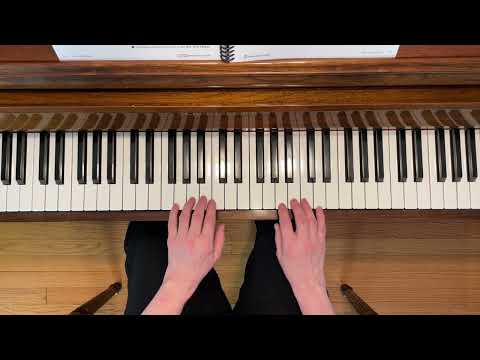 Alberti Bass Study - Level 2 Adult Piano Adventures All-In-One Piano Course