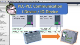 TIA Portal: IO-Devices / PLC-PLC Communication