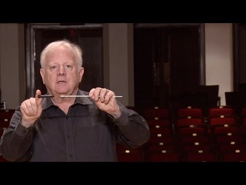 Lesson One: The Baton, Leonard Slatkin's Conducting School