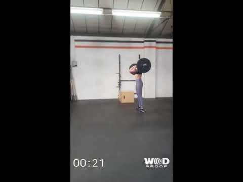 CrossFit Loughborough - Tate Preston - Battle for middle ground qualifier LW 19.1