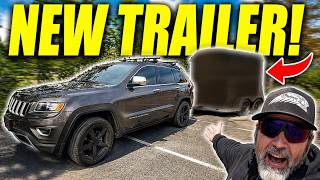 We Drove 1,000KM to Buy a Motorcycle Trailer! Trailer Reveal & Road Trip