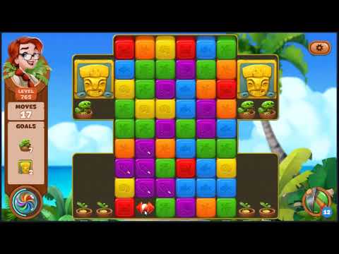 Lost Island Blast Adventure Level 765 - NO BOOSTERS 🏝️ | SKILLGAMING ✔️