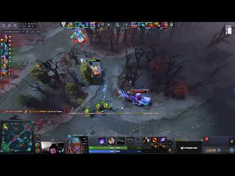 Sneaky 33 kills Dyrachyo Morph with lvl 1 vacuum (GG vs Tundra | Dream League Season 19)