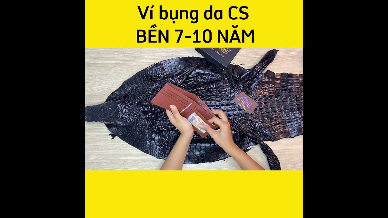 Ví Cá Sấu Dáng Ngang VS110ND
