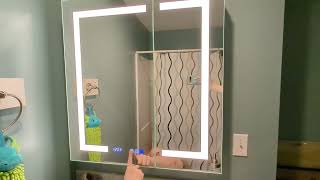 Showing the light brigtness and color change features