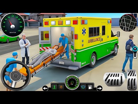 Ambulance City Rescue Simulator - 911 US Emergency Ambulance Driving 3D - Android Gameplay