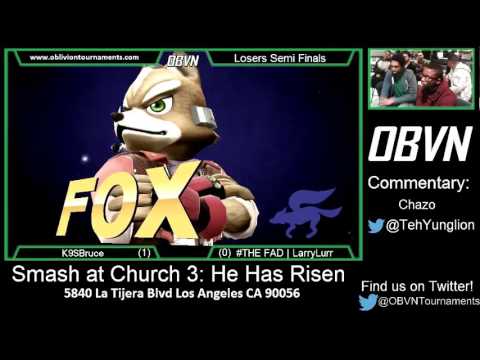 SaC3 K9SBruce vs LarryLurr (Losers Semi Finals)