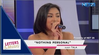 TALA - NOTHING PERSONAL (NET25 LETTERS AND MUSIC)