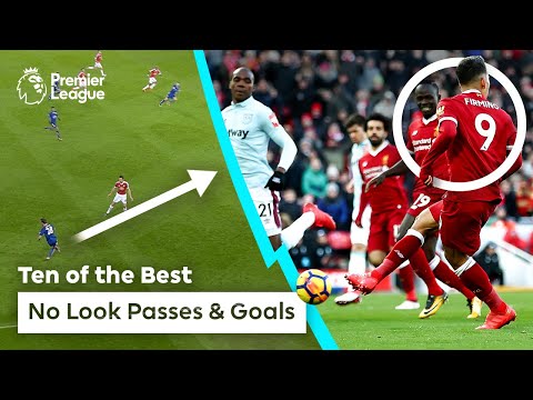 They didn’t look?! 🤯 BEST no look goals & passes ft. Fuchs & Firmino | Premier League