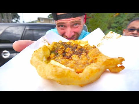 The ULTIMATE TRINIDADIAN FOOD Tour! Doubles + Spicy Ice Cream in Trinidad!!