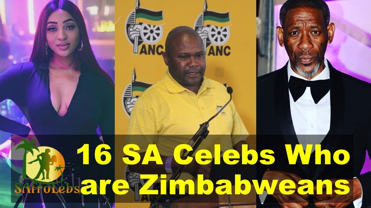 16 South African Celebs Who are Zimbabweans