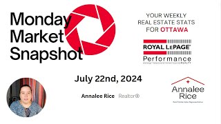 Ottawa Real Estate Update - July 22nd, 2024